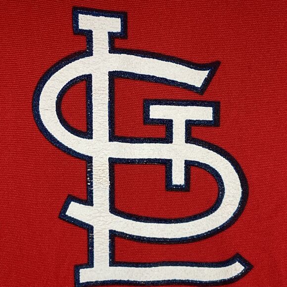 St. Louis Cardinals Sand-Knit MacGregor Jersey 80s Men Sz XL Pullover Vintage - Picture 2 of 5